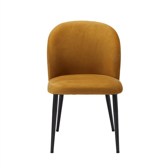 Zoe Velvet Dining Chair - ZARACHAMUST - Uneeka
